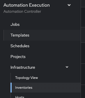 Inventories Button