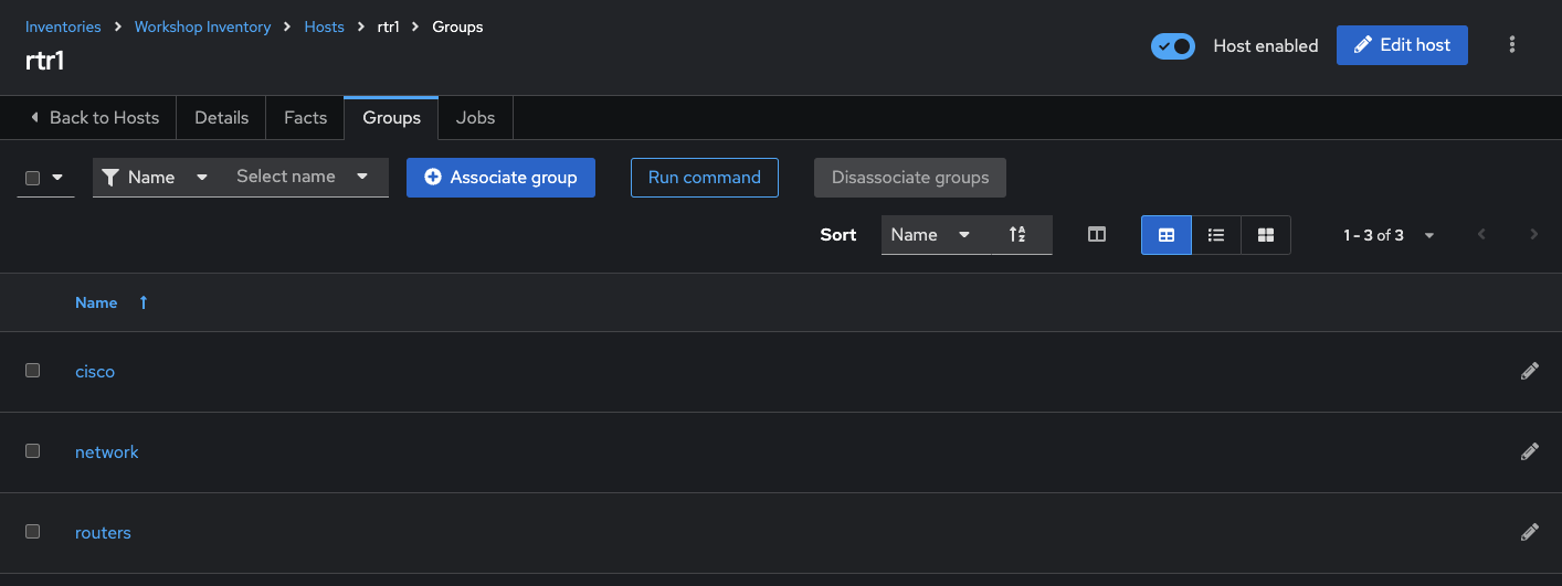 workshop inventory groups