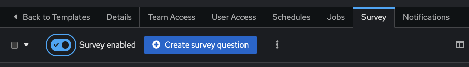 workshop survey toggle