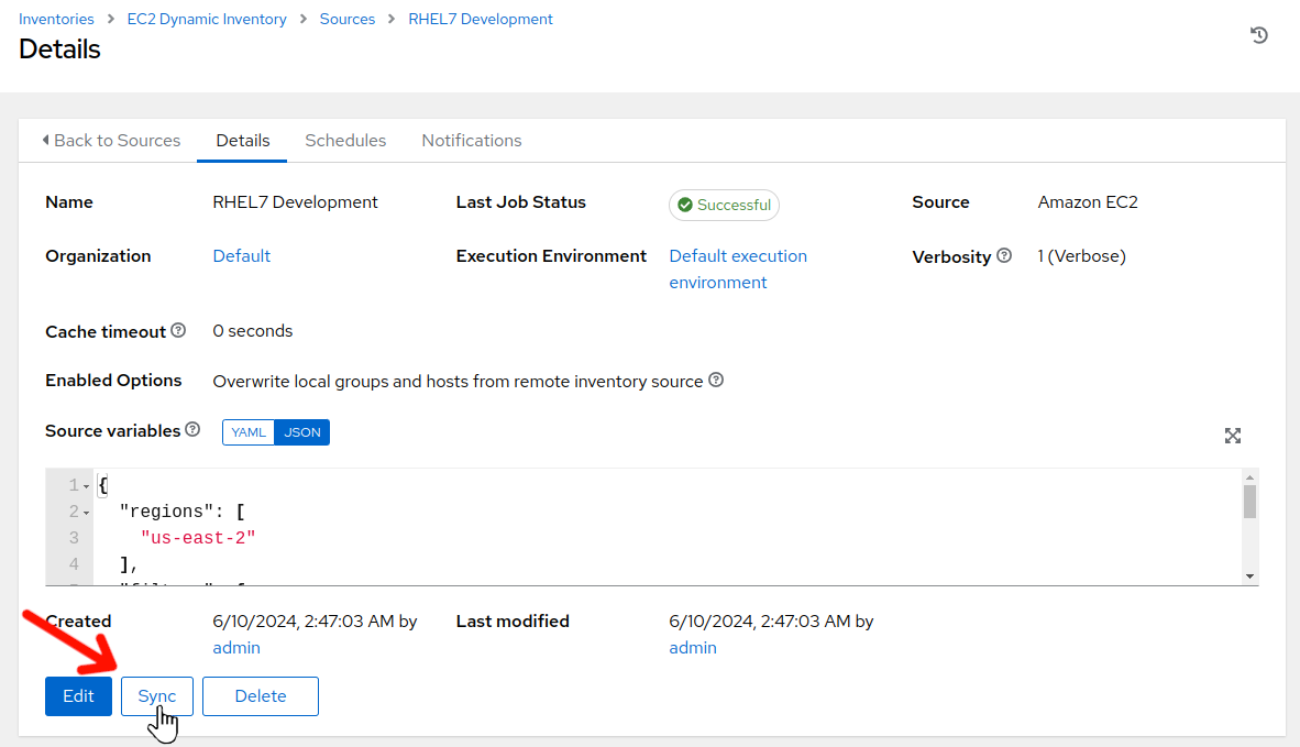 Controller inventories group